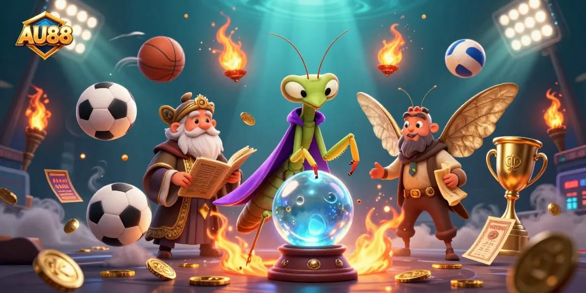 Experience AU88's vibrant gaming world with our enchanting characters and dynamic sports elements.