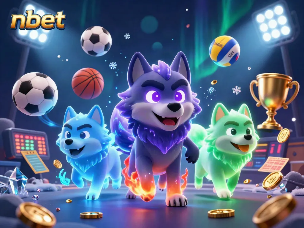 nbet enhances gaming with exciting sports elements and spectral wolf characters in dynamic action