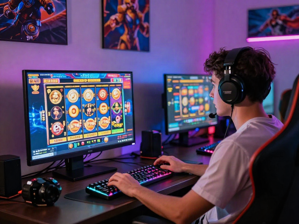 Engaging online gaming experience with SLOT88 slot machines in vibrant colors.