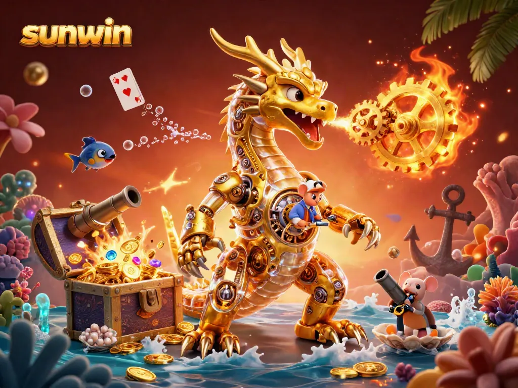 Experience thrilling gaming at Sunwin with colorful elements and rich visual details.