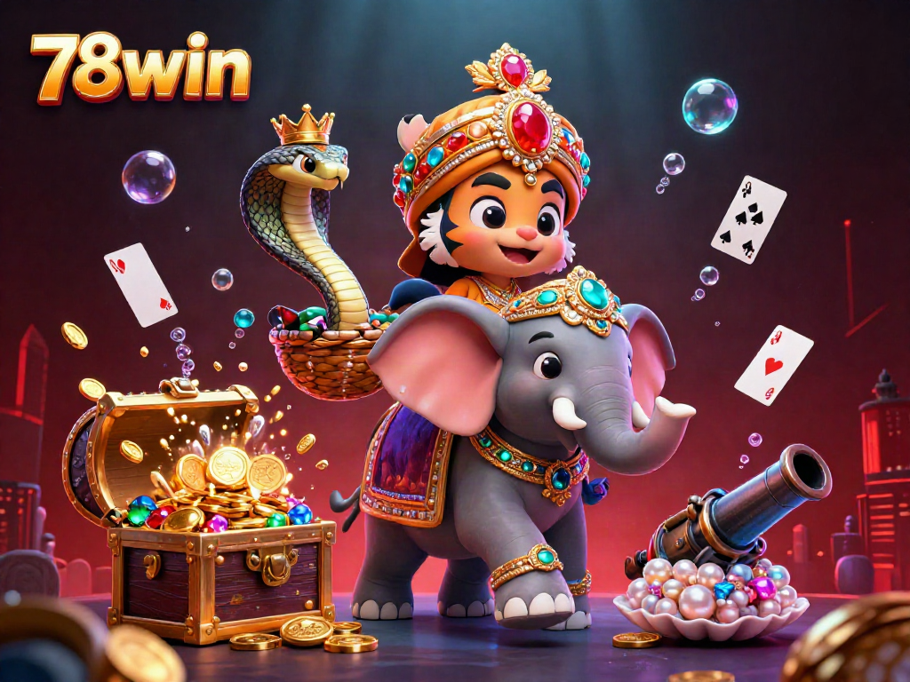 Experience the thrilling world of 78win with vibrant gaming elements and exciting casino adventures.