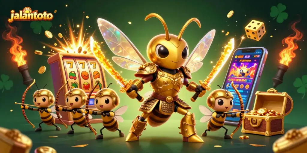 Spin to win big with jalantoto's exciting online slots and games featuring vibrant characters!