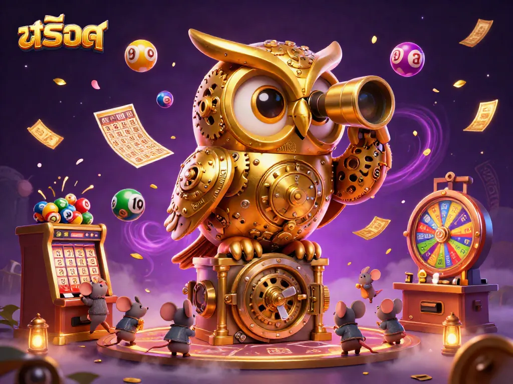 Experience thrilling สล็อต gameplay with animated slot machines and a colorful casino ambiance.